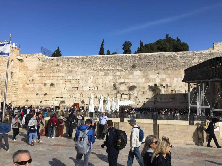 the Wailing Wall