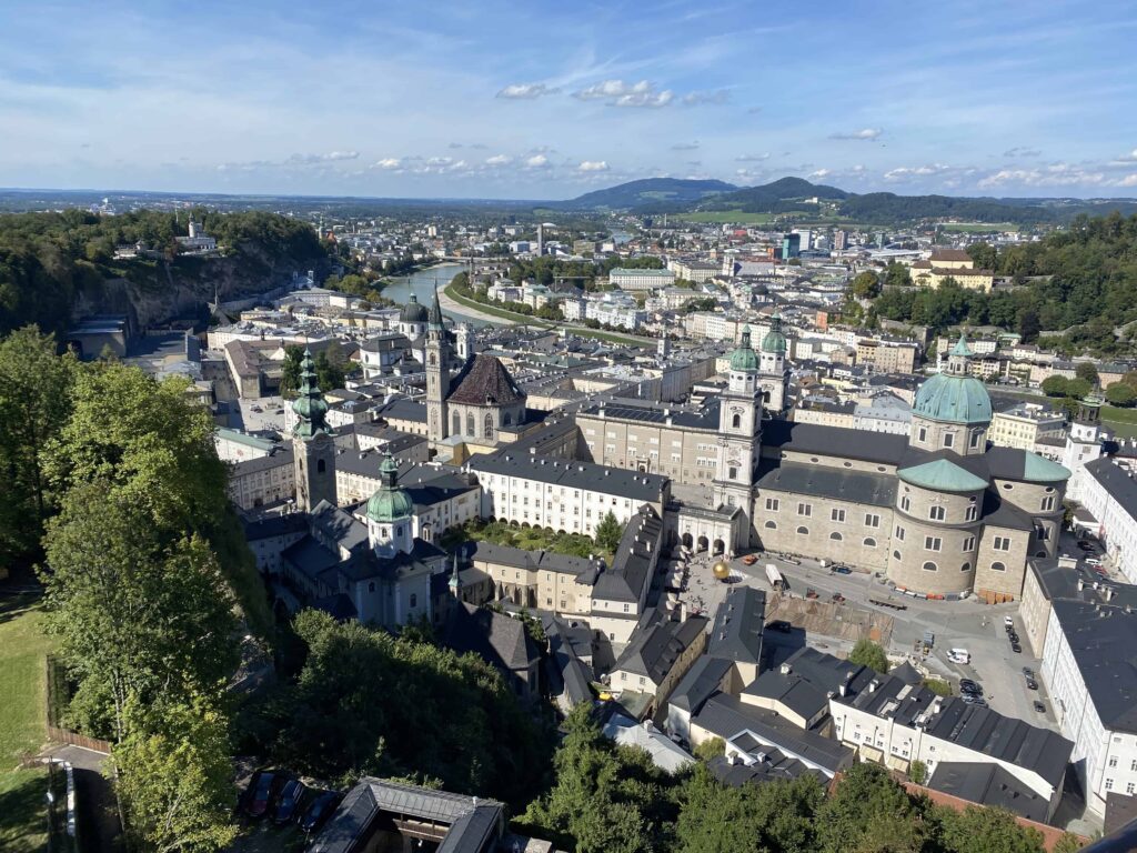 Salzburg from the fortress