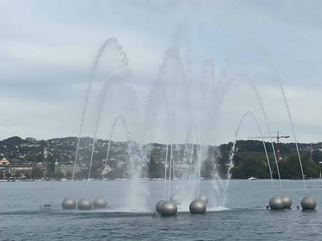 The lake at Zurich