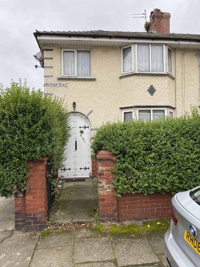 The house where President Hinckley lived as a young missionary in Preston, England