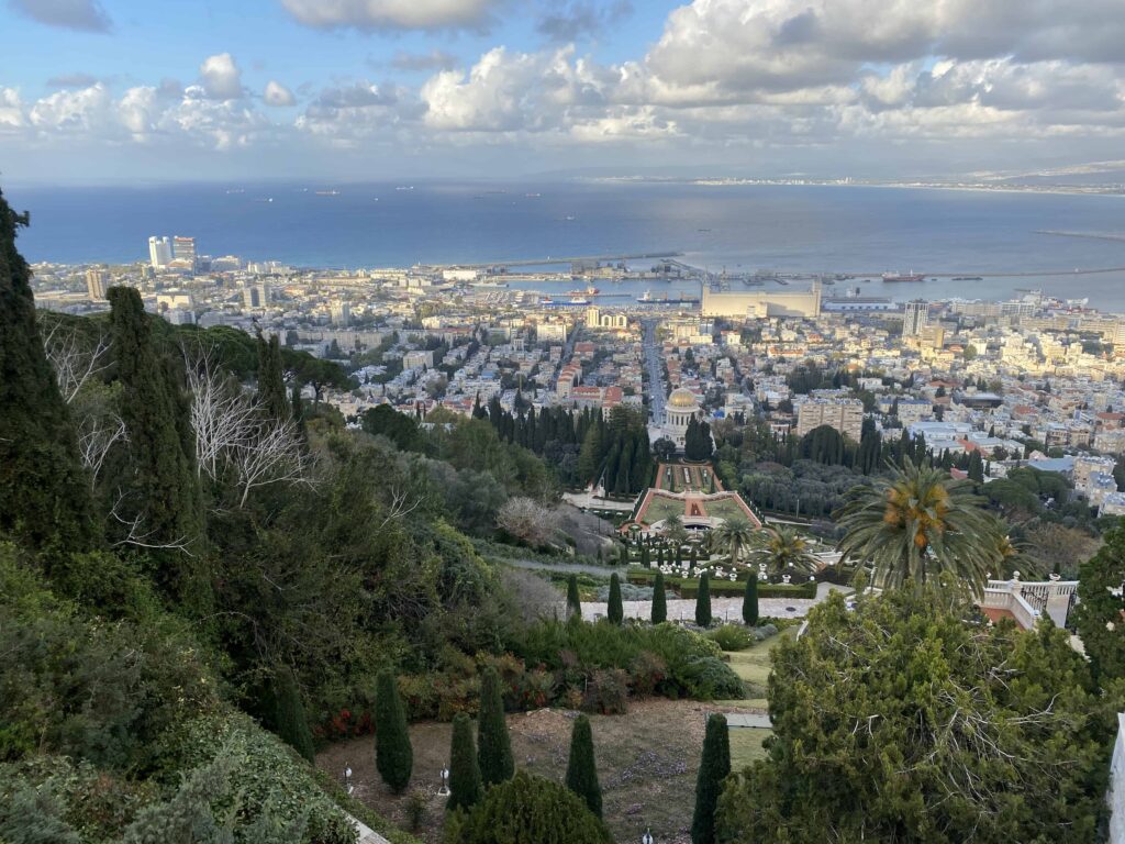 The Ba’Hai Gardens in Haifa