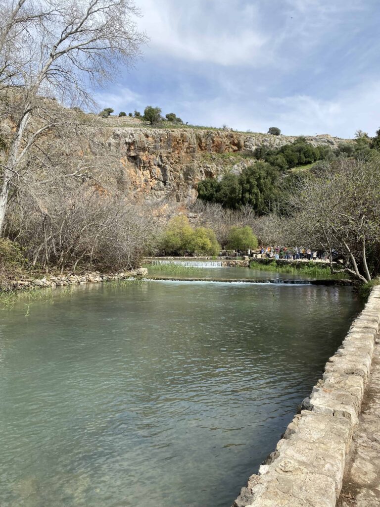 Cesarea Philippi or Banias in the Golan Heights