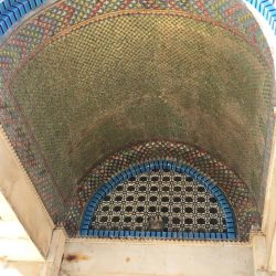 Arch over a doorway to the Dome of the Rock