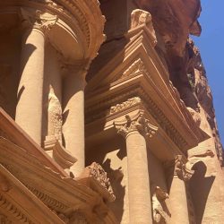 The Treasury at Petra in Jordan