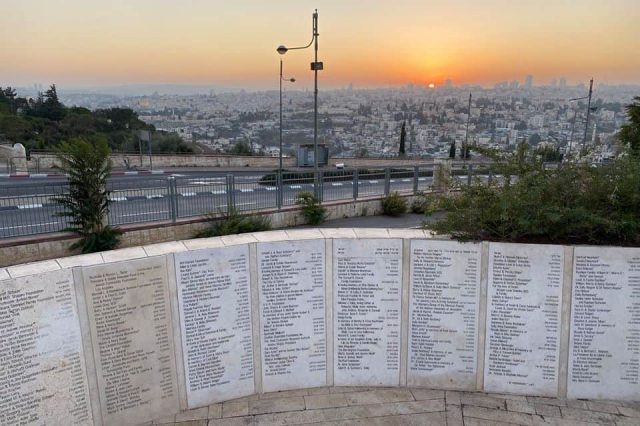 LDS Holy Land Tours Sunset over Jerusalem